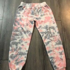 Tie dye sweat pants